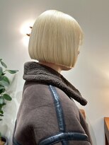 ハーパーズ 渋谷(harpers)&nbsp;抜きっぱなしブロンドラインボブ