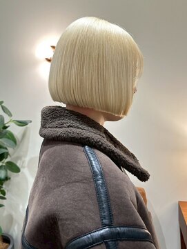 ハーパーズ 渋谷(harpers) 抜きっぱなしブロンドラインボブ