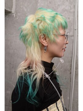 オーン 渋谷(OOn) ミントターコイズエンドカラー