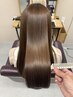 【最高峰髪質改善】カット+ケアカラー+タイムティック毛髪形状ケア ¥22000