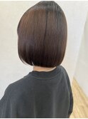 自然な縮毛矯正