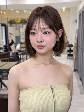 コート 青山(Cote) 大人可愛い顔まわりレイヤーボブ/タッセルボブ/切りっぱなしボブ