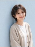 ショートボブ髪型20代30代40代50代前髪あり前髪なし面長丸顔蕨駅