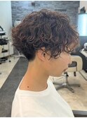 宇都宮メンズカットメンズパーマ波巻きスパイラルパーマツイスパ