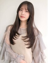 ケーツー エソラ池袋店(K-two)&nbsp;ワンカールで可愛く！うるツヤロングレイヤーカット*髪質改善