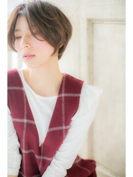 モッズ ヘア 福岡姪浜店(mod's hair) センターパートで引き締め!”大人顔”ボブ