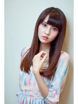 ユニックス 赤羽店(UNIX) ストレート×グラデーションカラー[アースカラー/オンブレ]30代