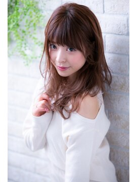 ヘアーアートシフォン 池袋西口店(Hair art chiffon) 簡単スタイリングで伸ばしかけラブクラシカルふわミディ