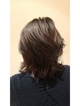 エイクス ヘア デザイン×美髪クリニック 千葉(AQs hair design) 外ハネレイヤー