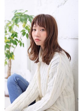ヘアーズ ベリー 瓢箪山店(hairs BERRY) BERRY＿バレイアージュ_ことりベージュ_毛先パーマ♪