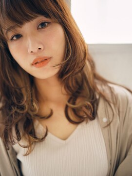 マフェ(mahae) ハイライト×ロングウルフ