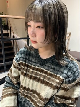 ヘアー アイス ルーチェ(HAIR ICI LUCE) 担当西田　ハイライト　ローライト　ヒメカット