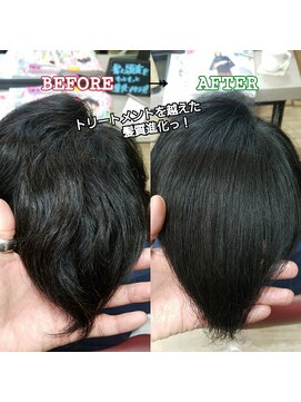 ブルーフィン シセロ(Blue Fin cicero) 佐藤ひろこ の 髪質改善