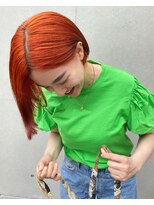 チカシツ(Chikashitsu)&nbsp;orange bob