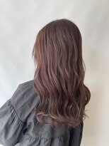 ヘアデザイン ファブロ(hair design FABRO.)&nbsp;ラベンダーピンク・ブリーチ無しカラー・韓国ヘアー