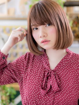 カバーヘア ブリス 戸田公園西口店(COVER HAIR bliss) ★斜めバング大人かわいい美髪前下がりボブ20代30代40代★8