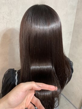 モイ(moy) 【髪質改善】美髪矯正ロング