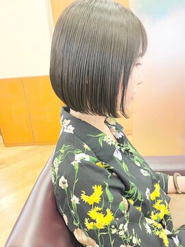 アルバ ヘアリゾート(ALBA) 【ALBAさわ】髪質改善アゴ下2センチボブ ★☆