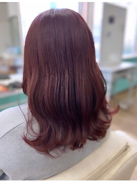 エヌプラス ヘアー(N+ hair) ベリーピンクカラー