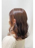ボブ×インナーカラー