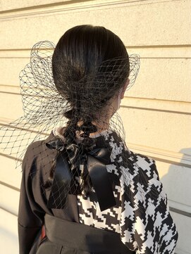 ルッツ(Lutz. hair design) 卒業式 着付け+ヘアセット【千代田彩夏】