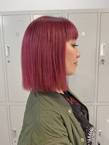 レンク(LENC)&nbsp;ピンクカラー×ブリーチカラー