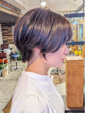 ゴーズゴー 吉祥寺(e)店(go s go) シースルーバング/ぱっつん前髪//グレージュカラー