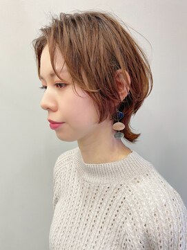 キビト(kibito) センターパート×ウルフショート