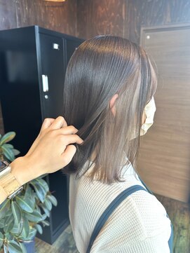 シエン 本店(CIEN) 【CIEN 赤間由佳】ロブヘア/ボブヘア/ベージュインナー