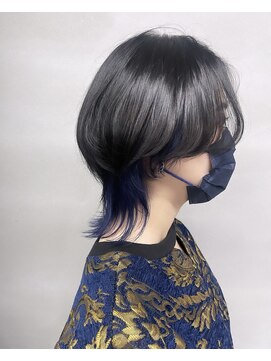 イロハ(IROHA) 青紫インナー×ハンサムウルフ