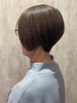 テトテ 門戸厄神店(tetote) 【tetote村山のサロンスタイル】前下がりショートボブ