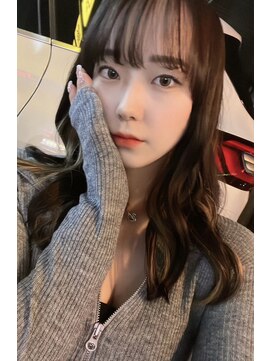 ブルーモスク トウキョウ(TOKYO) エモージュ外はね小顔愛されグレージュカラー