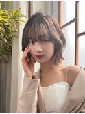 韓国風ボブスタイル