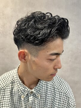 アグ ヘアー ピルム 鎌ヶ谷店(Agu hair pirum) ベリーショートスパイキーショートヘアメンズパーマ刈り上げ