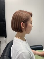 ジエクト アイロ(The Ect ilo)&nbsp;ピンクベージュ♪ぱつっとボブ