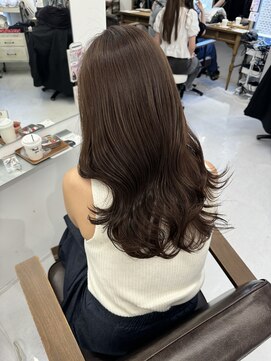 ハピネス 梅田茶屋町店(HAPPINESS) ロングレイヤー/韓国ヘア/髪質改善/顔まわり/ブリーチなし