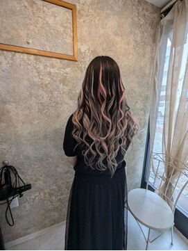 ヘアスタジオ マテリアル 中央駅店(hair studio Material) #プルエクステ#なじませカット