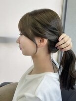 シエンゴールド(CIEN gold)&nbsp;縛っても可愛い顔まわりカット^_^