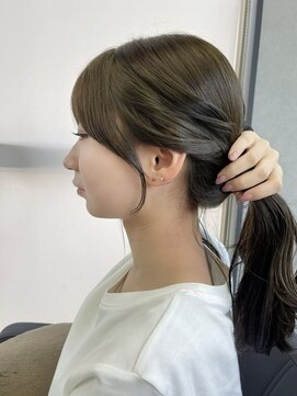 縛っても可愛い顔まわりカット^_^