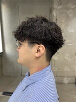 ラック(LUCK)&nbsp;ダークアッシュ/アッシュブラック/カルマパーマ/ベリーショート