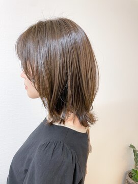 エゼル(Esell) フェイスレイヤーロングボブ3