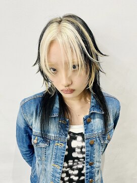 レコ 渋谷(LECO) コントラストシャギーウルフ