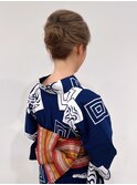 浴衣着付けヘアセット