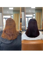 ナチュラル 古川店(Natural)&nbsp;古川　大崎市　縮毛矯正　髪質改善　トリートメント　艶髪カラー