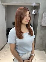 ヴェイン 渋谷(vain)&nbsp;ピンクベージュミディアムレイヤー