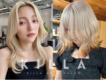 キラ アネックス 原宿/表参道(KILLA annex)の写真/自分だけの個性×最新トレンドをGet◎[原宿/ケアブリーチ/ダブルカラー/インナーカラー/イヤリングカラー]