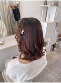 ねじり溜めダウンアレンジ