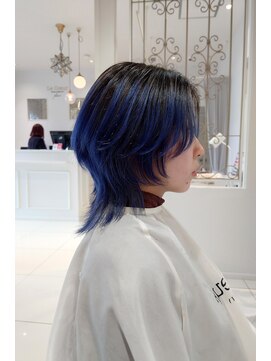 ルクール ヘアー プレジー(Le Coeur HAIR Plaisir) ウルフ×ブルー