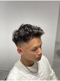 ショートハーパー メンズカット メンズパーマ スペインカール 