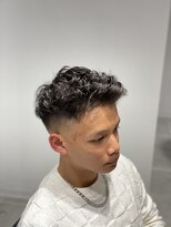 グルーマーズトウキョウ 渋谷店(GROOMER/S TOKYO)&nbsp;ショートハーパー メンズカット メンズパーマ スペインカール